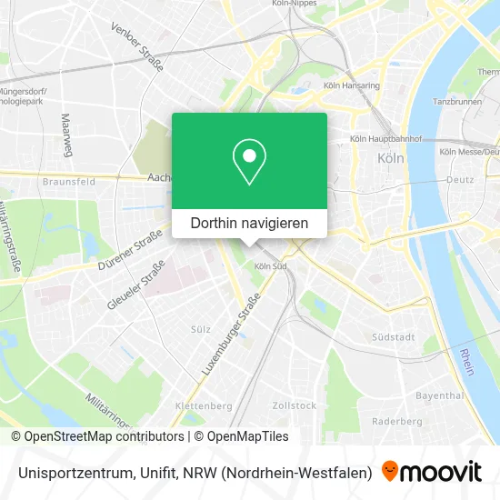 Unisportzentrum, Unifit Karte