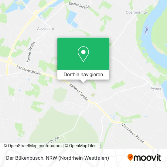 Der Bükenbusch Karte