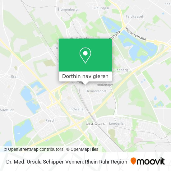Dr. Med. Ursula Schipper-Vennen Karte