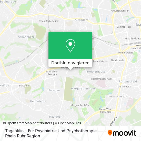 Tagesklinik Für Psychiatrie Und Psychotherapie Karte