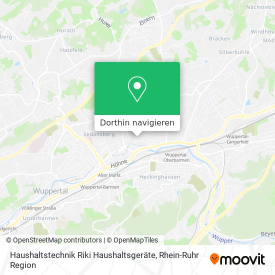 Haushaltstechnik Riki Haushaltsgeräte Karte