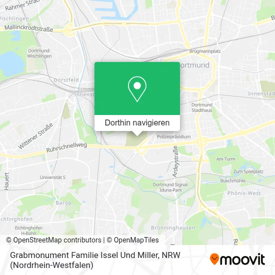 Grabmonument Familie Issel Und Miller Karte