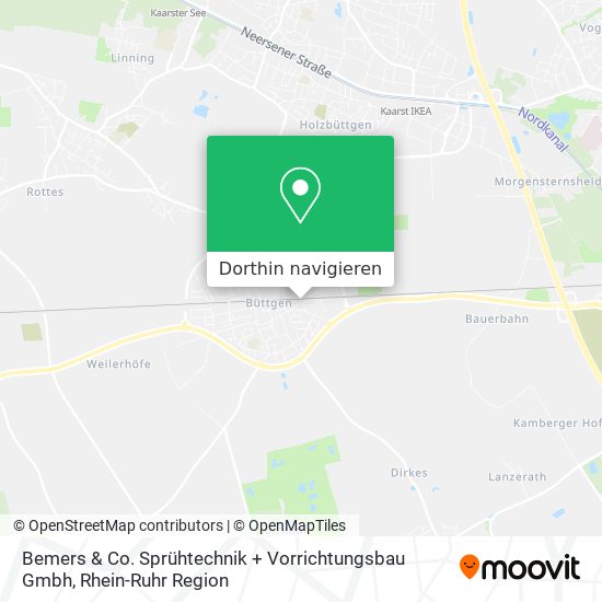 Bemers & Co. Sprühtechnik + Vorrichtungsbau Gmbh Karte
