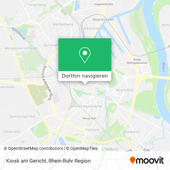 Kiosk am Gericht Karte