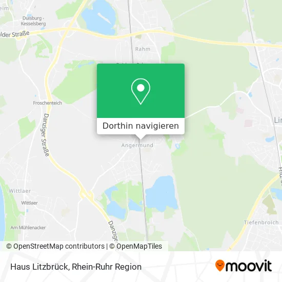 Haus Litzbrück Karte