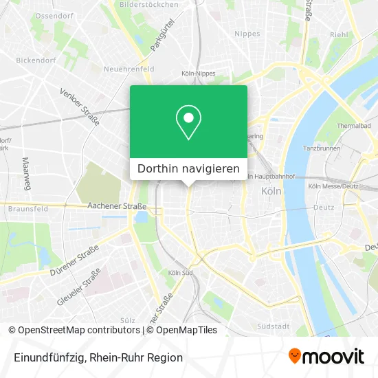 Einundfünfzig Karte