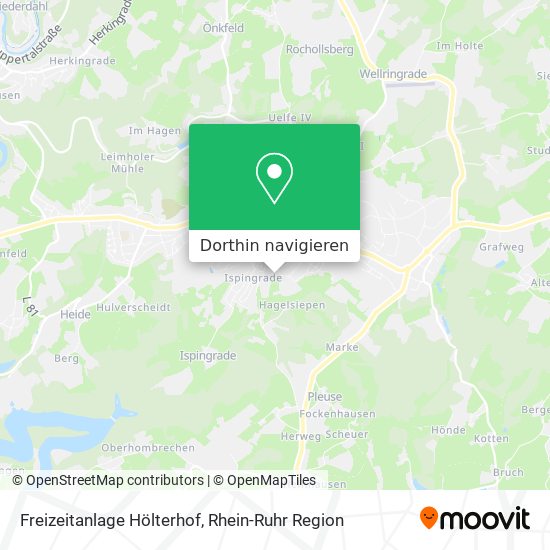 Freizeitanlage Hölterhof Karte