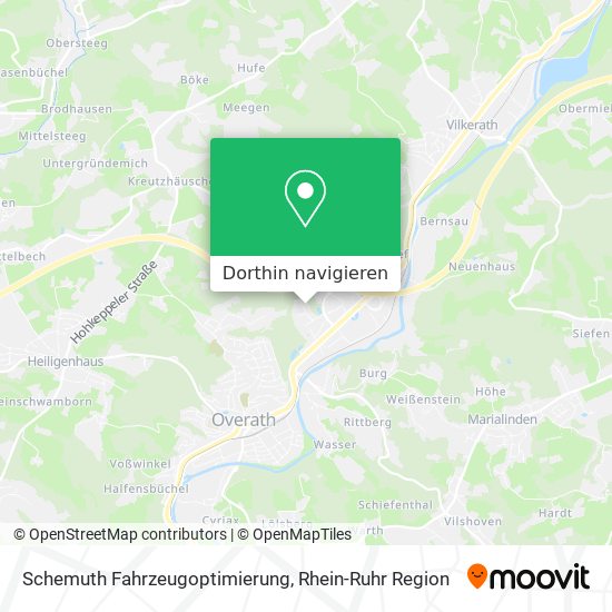 Schemuth Fahrzeugoptimierung Karte