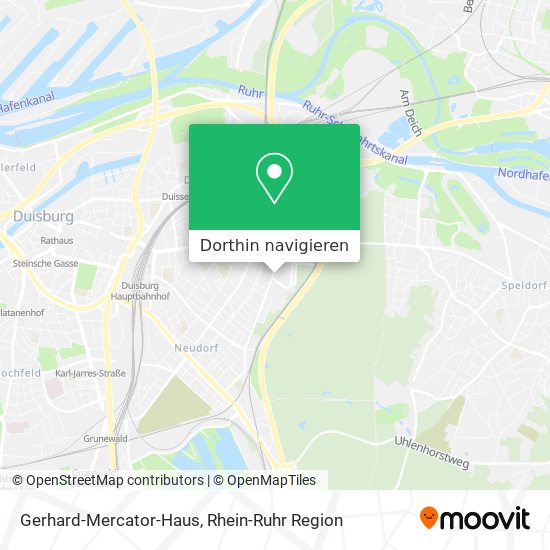 Gerhard-Mercator-Haus Karte