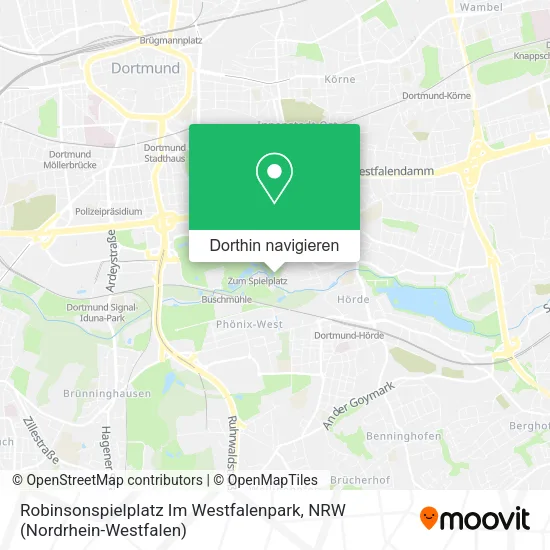 Robinsonspielplatz Im Westfalenpark Karte
