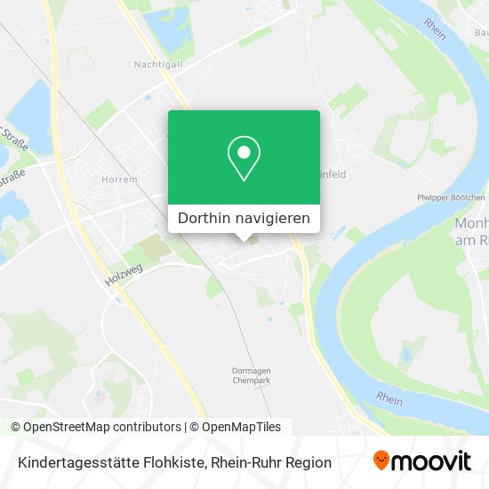 Kindertagesstätte Flohkiste Karte