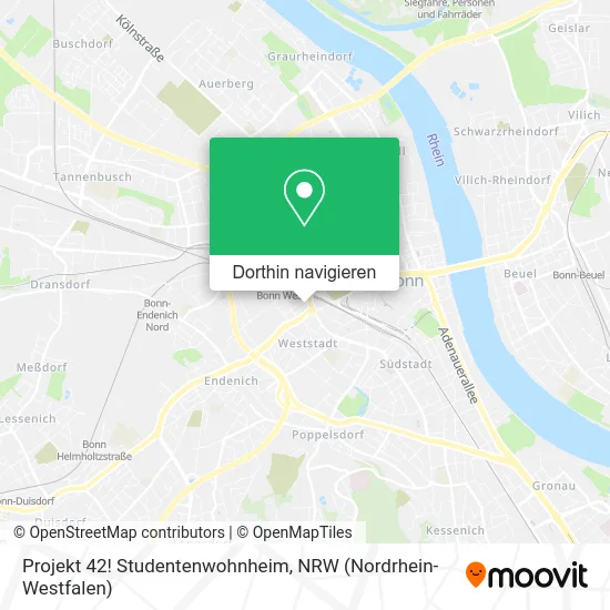 Projekt 42! Studentenwohnheim Karte