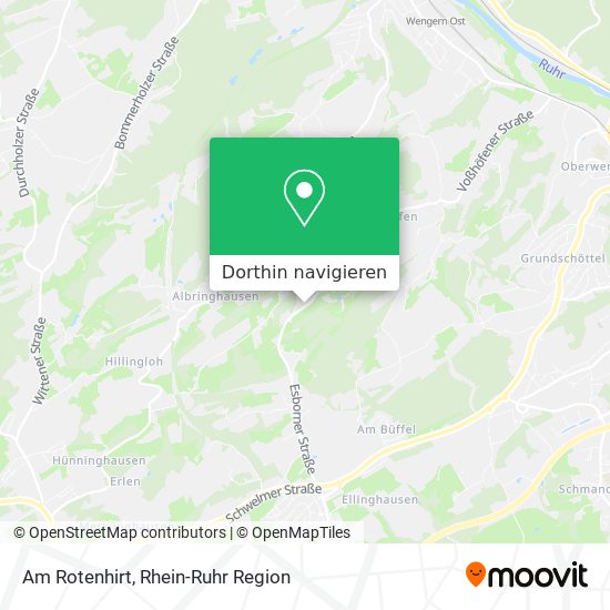 Am Rotenhirt Karte