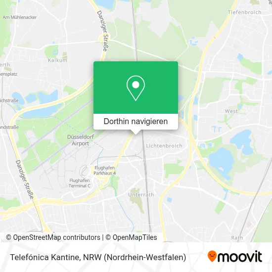 Telefónica Kantine Karte