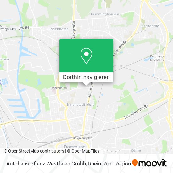 Autohaus Pflanz Westfalen Gmbh Karte