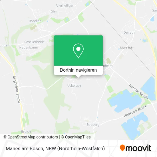 Manes am Bösch Karte