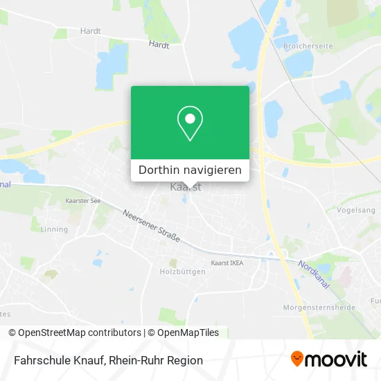 Fahrschule Knauf Karte