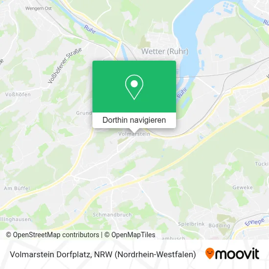 Volmarstein Dorfplatz Karte