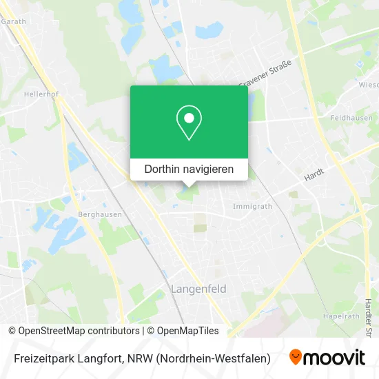 Freizeitpark Langfort Karte