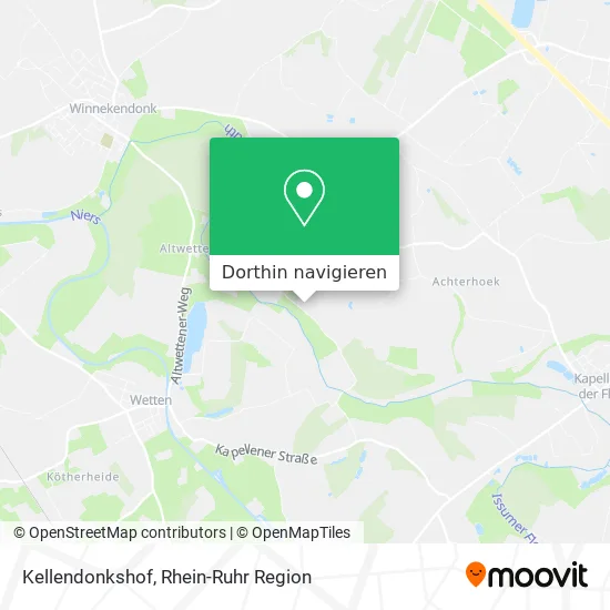 Kellendonkshof Karte