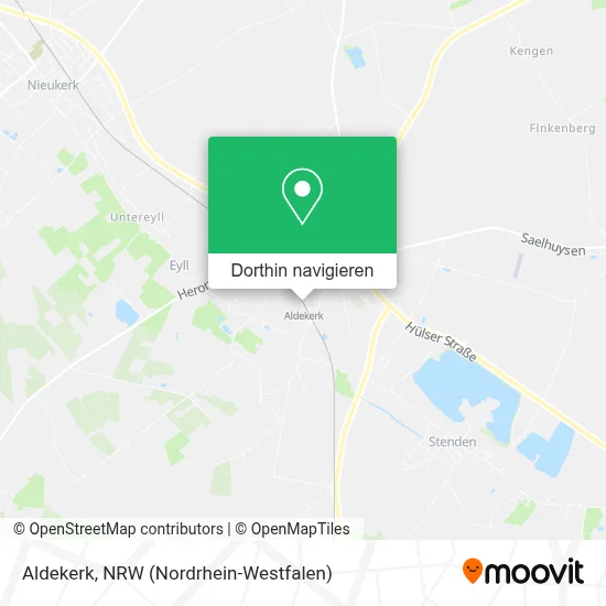 Aldekerk Karte