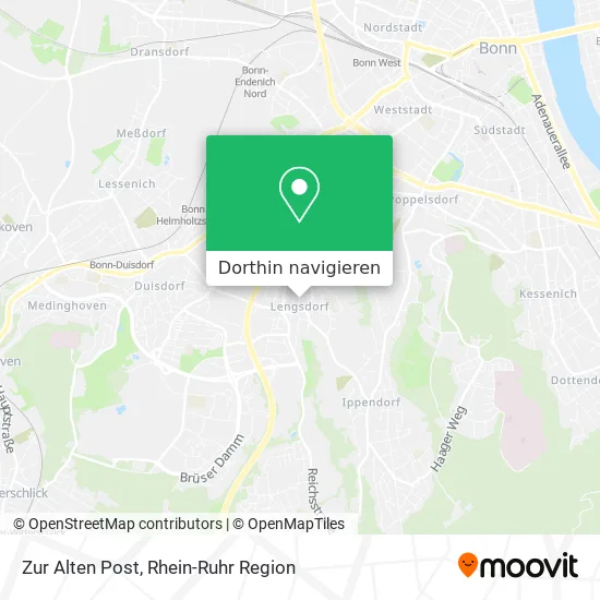 Zur Alten Post Karte