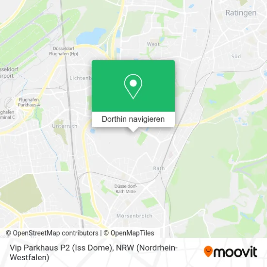 Vip Parkhaus P2 (Iss Dome) Karte