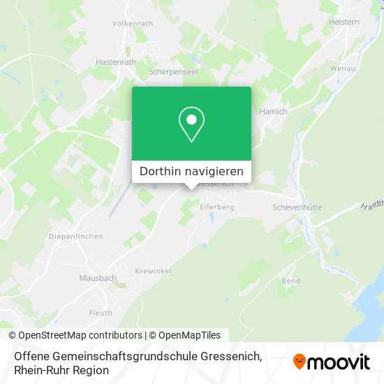 Offene Gemeinschaftsgrundschule Gressenich Karte