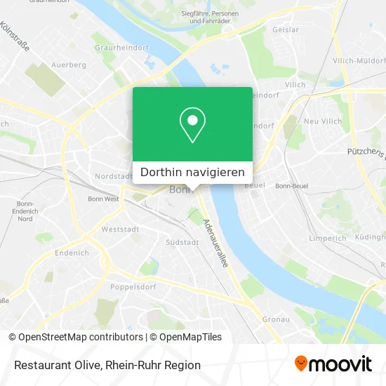 Restaurant Olive Karte