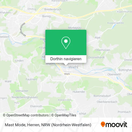 Mast Mode, Herren Karte