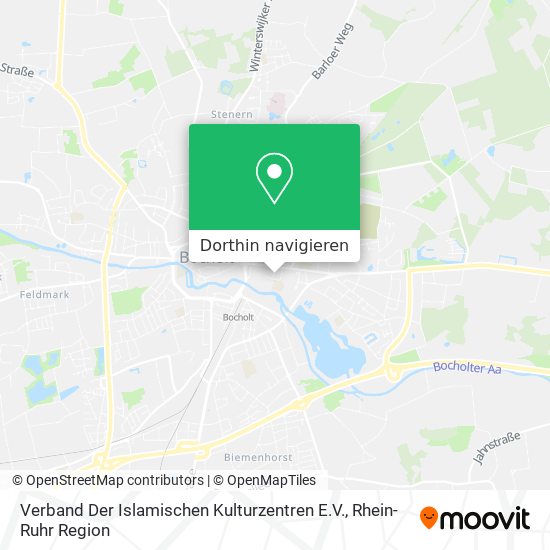 Verband Der Islamischen Kulturzentren E.V. Karte