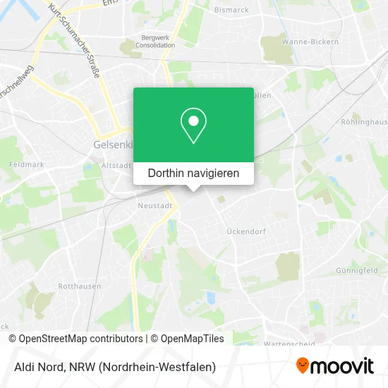 Aldi Nord Karte