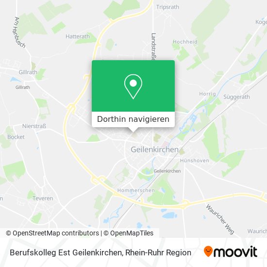 Berufskolleg Est Geilenkirchen Karte