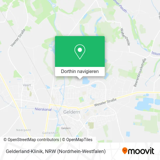 Gelderland-Klinik Karte