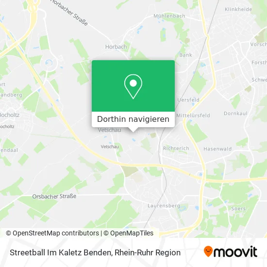 Streetball Im Kaletz Benden Karte