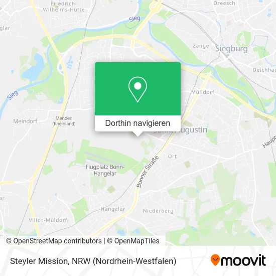 Steyler Mission Karte