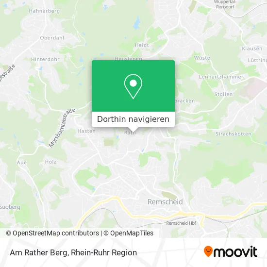 Am Rather Berg Karte