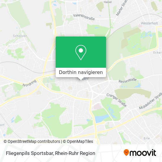 Fliegenpils Sportsbar Karte