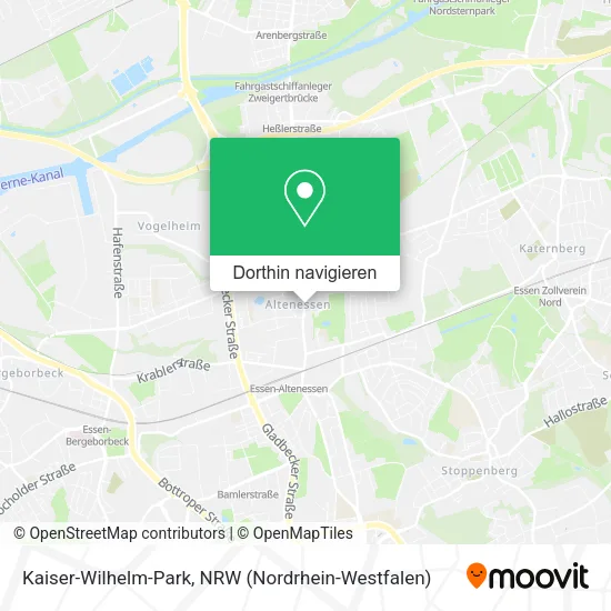 Kaiser-Wilhelm-Park Karte