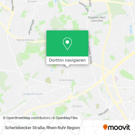 Scherlebecker Straße Karte