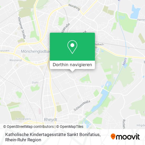 Katholische Kindertagesstätte Sankt Bonifatius Karte