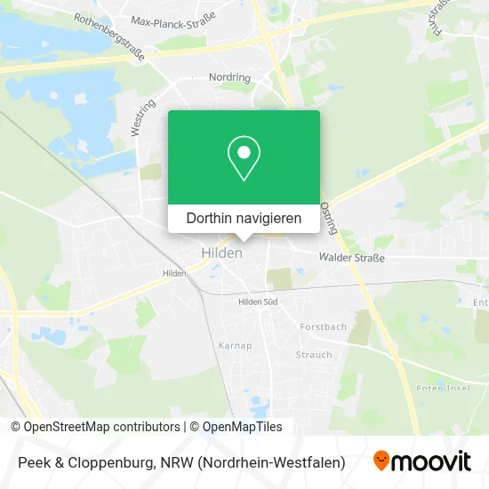 Peek & Cloppenburg Karte