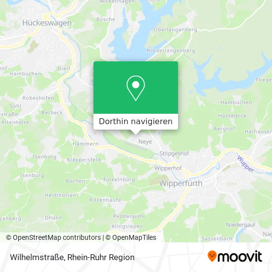 Wilhelmstraße Karte