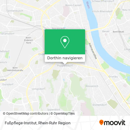 Fußpflege-Institut Karte