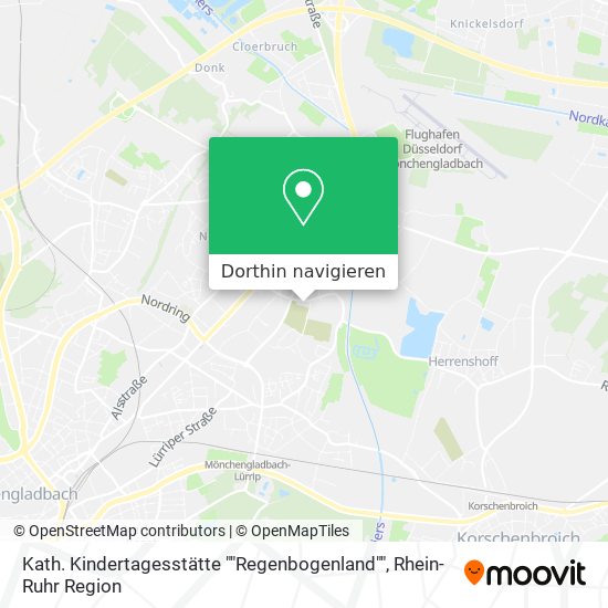 Kath. Kindertagesstätte ""Regenbogenland"" Karte