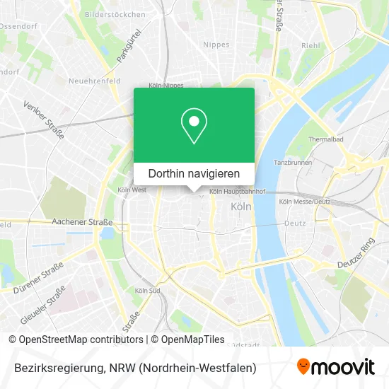 Bezirksregierung Karte