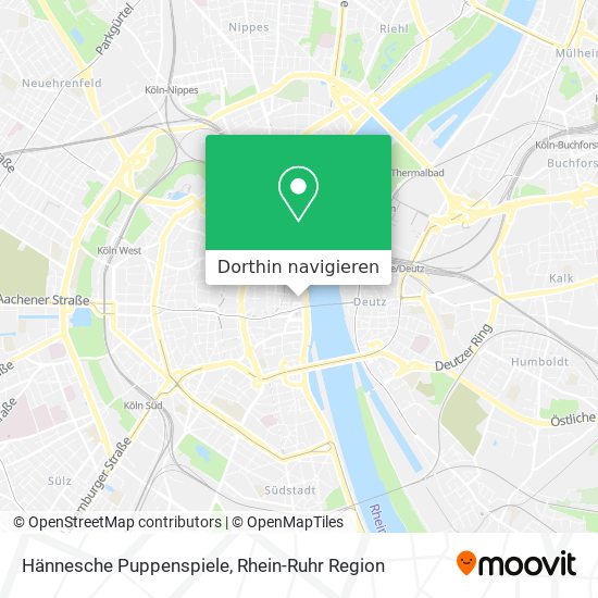 Hännesche Puppenspiele Karte