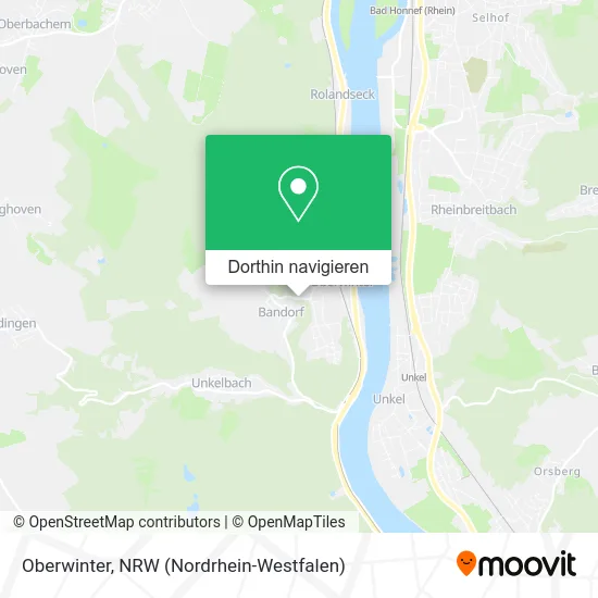 Oberwinter Karte