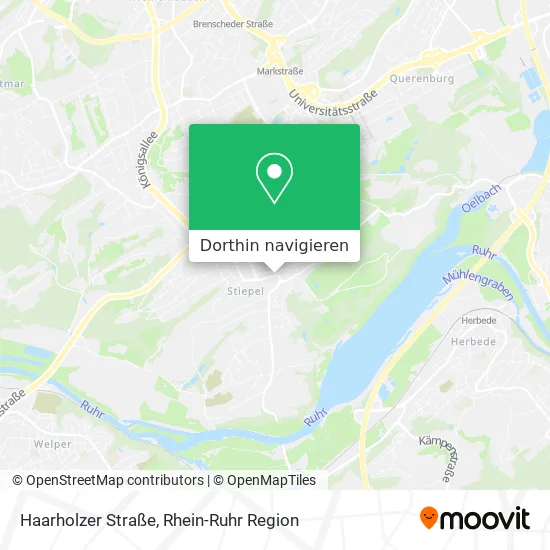 Haarholzer Straße Karte