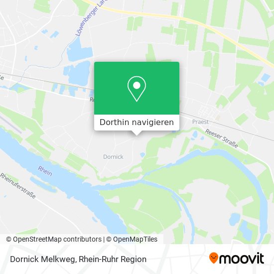 Dornick Melkweg Karte